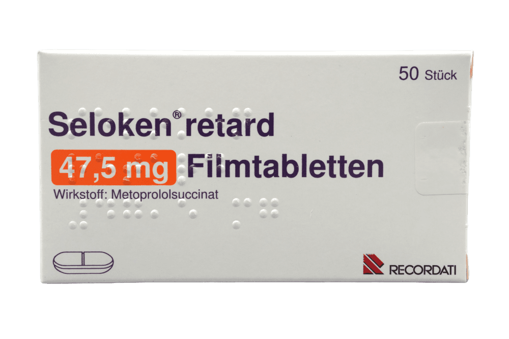 Seloken retard 47,5 mg - Filmtabletten