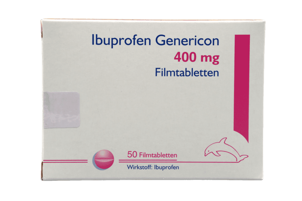 Ibuprofen Genericon 400 mg Filmtabletten