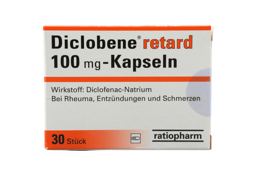 Diclobene retard 100 mg - Kapseln