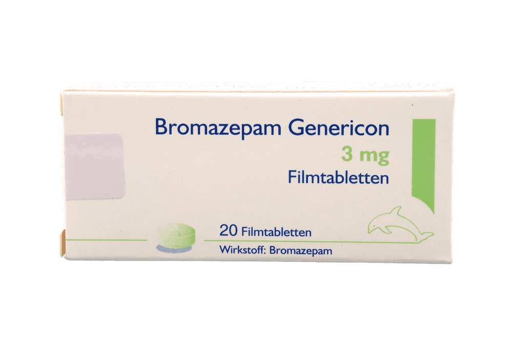 Bromazepam Genericon 3 mg Filmtabletten