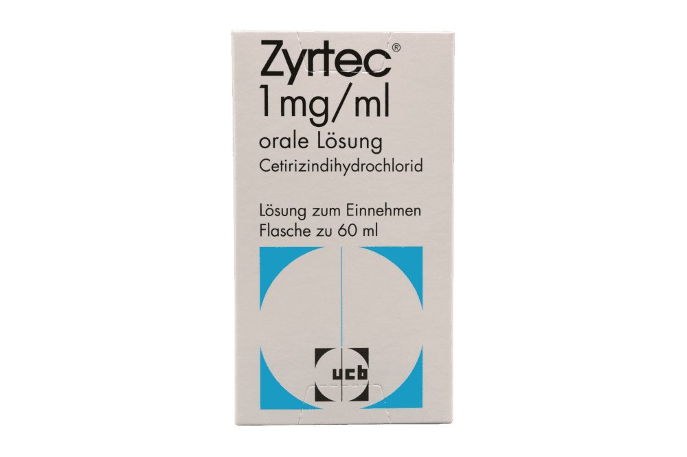 Zyrtec 1 mg/ml - orale Lösung