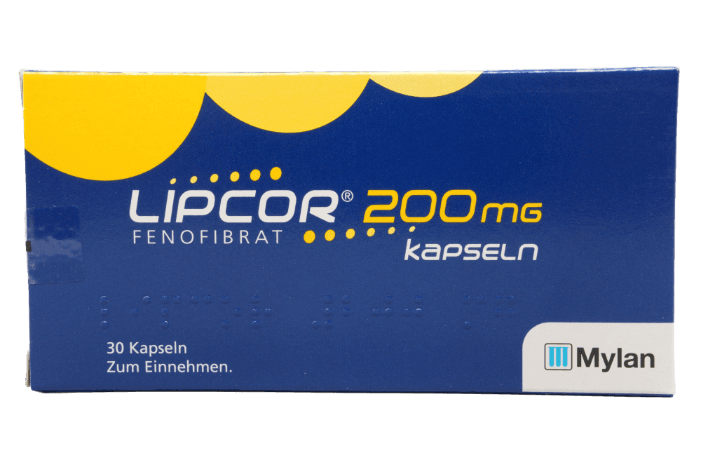 Lipcor 200 mg - Kapseln