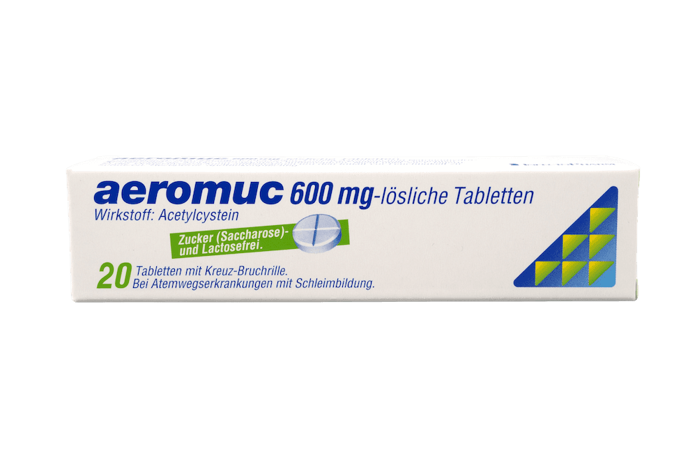 Aeromuc 600 mg - lösliche Tabletten