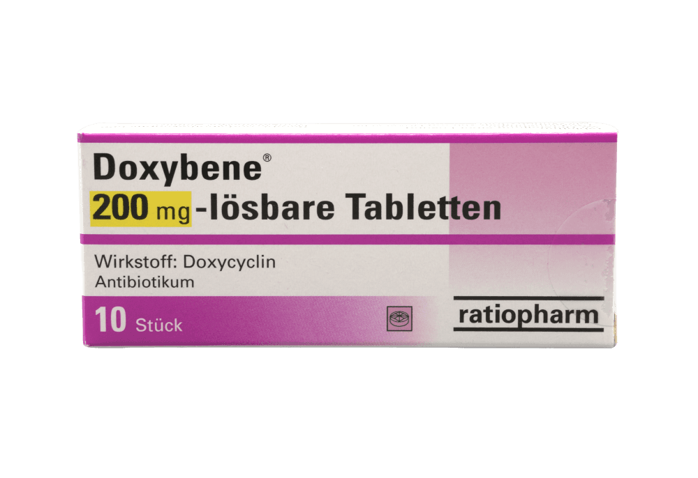 Doxybene 200 mg - lösbare Tabletten