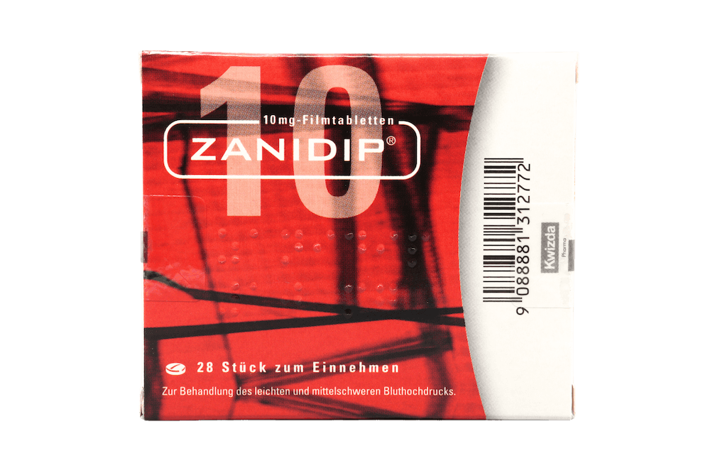 Zanidip 10 mg Filmtabletten