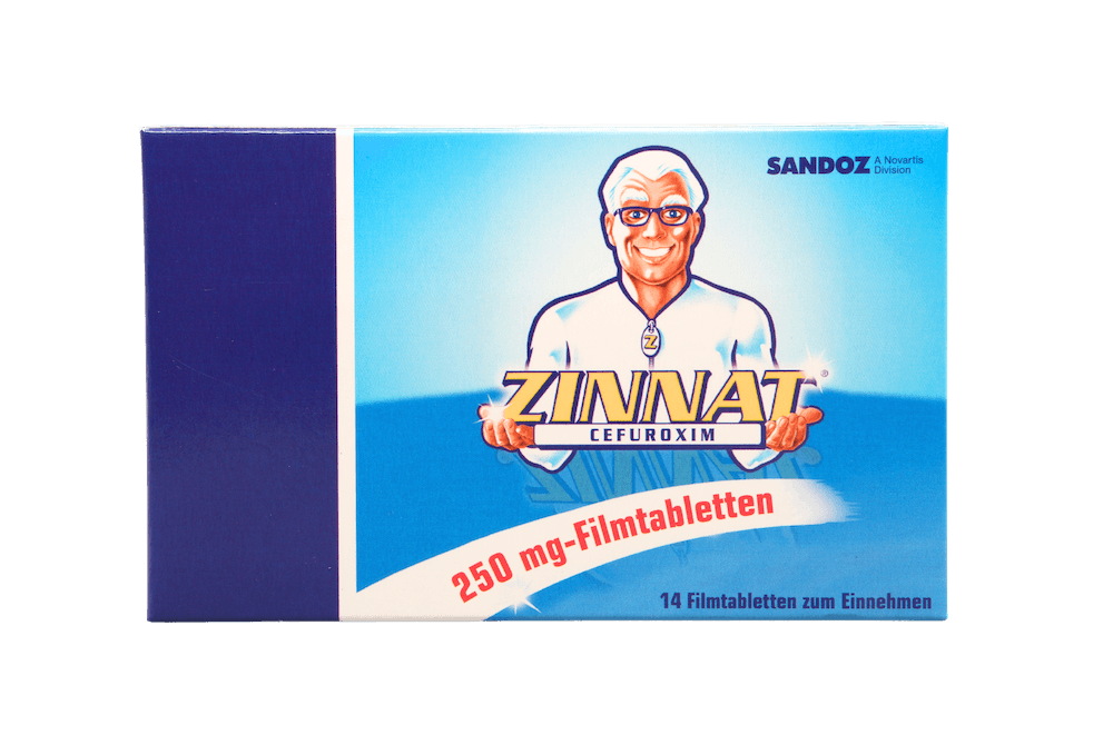 Zinnat 250 mg - Filmtabletten