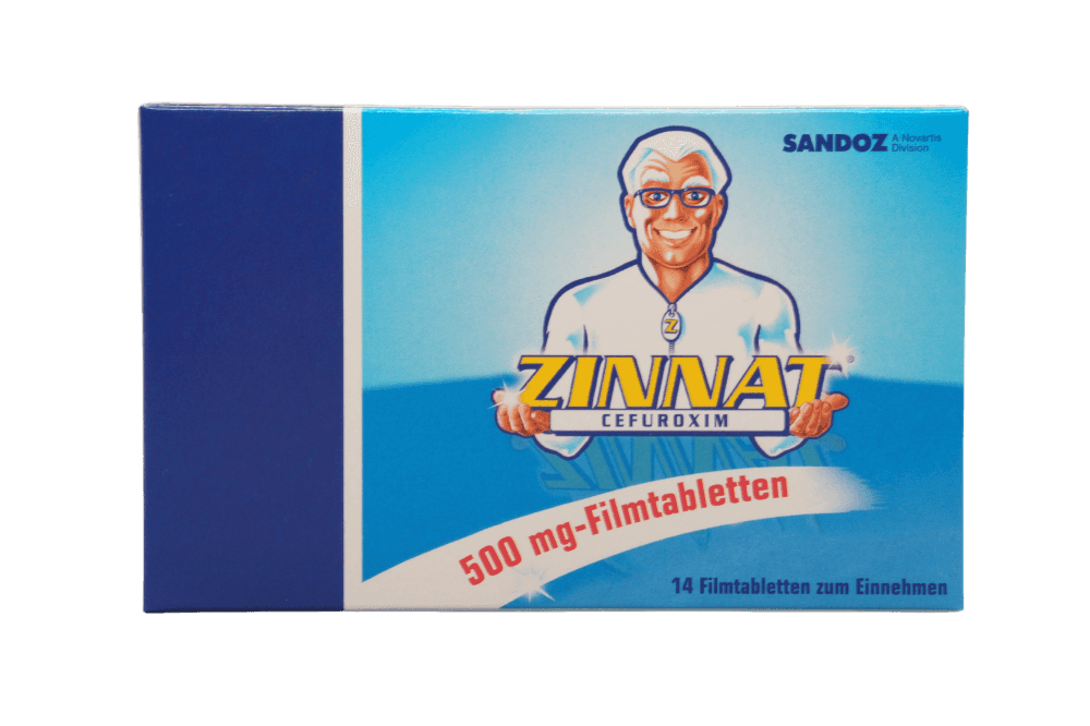 Zinnat 500 mg - Filmtabletten