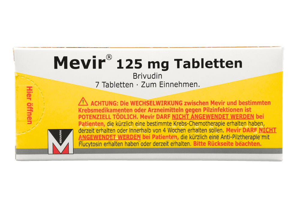 Mevir 125 mg Tabletten