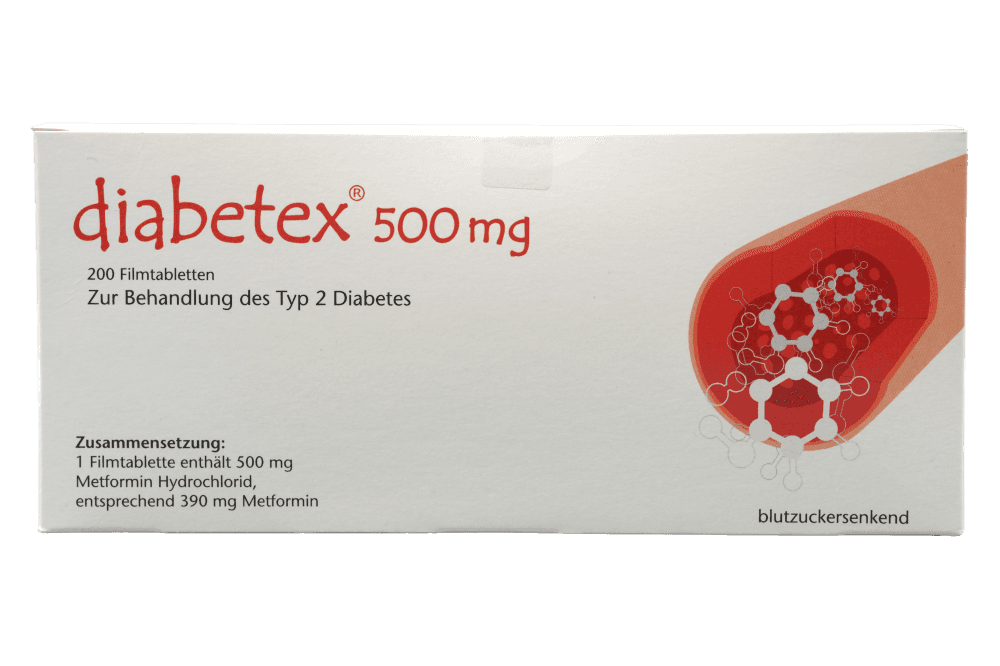 Diabetex 500 mg - Filmtabletten