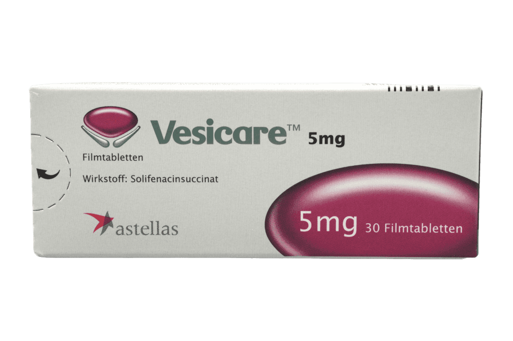 Vesicare 5 mg - Filmtabletten
