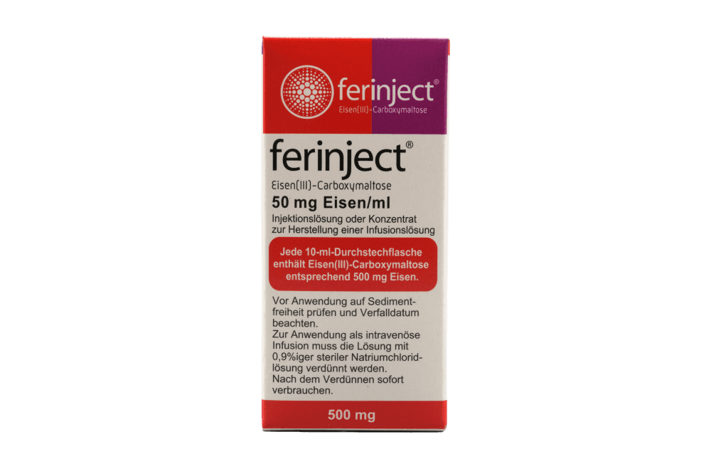 Ferinject 50 mg Eisen/ml Injektionslösung oder Konzentrat zur Herstellung einer Infusionslösung