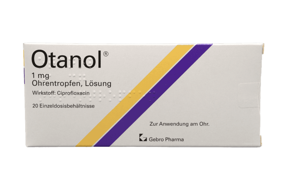 Otanol 1 mg Ohrentropfen, Lösung
