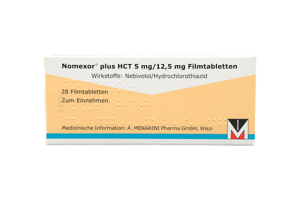 Nomexor plus HCT 5 mg/12,5 mg Filmtabletten