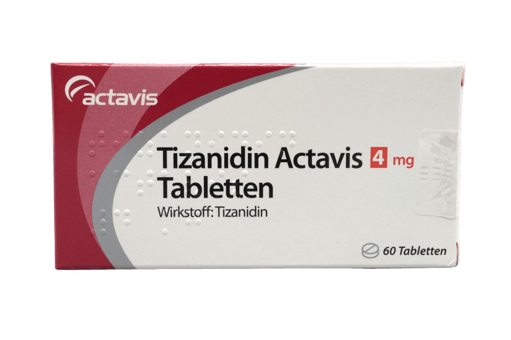 Tizanidin Actavis 4 mg Tabletten