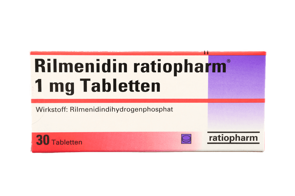 Rilmenidin ratiopharm 1 mg Tabletten
