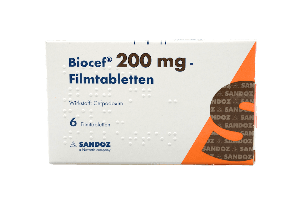 Biocef 200 mg - Filmtabletten