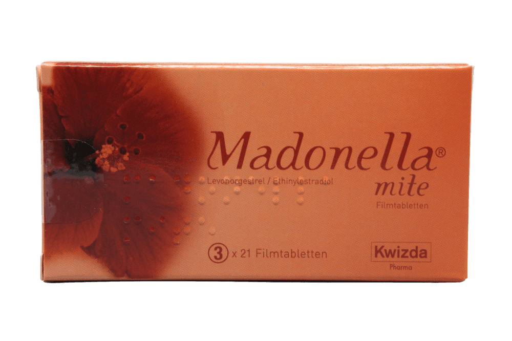 Madonella mite 0,1 mg/0,02 mg Filmtabletten
