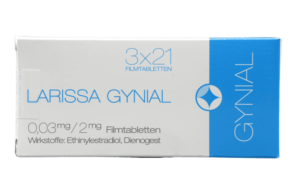 LARISSA GYNIAL 0,03 mg/2 mg Filmtabletten
