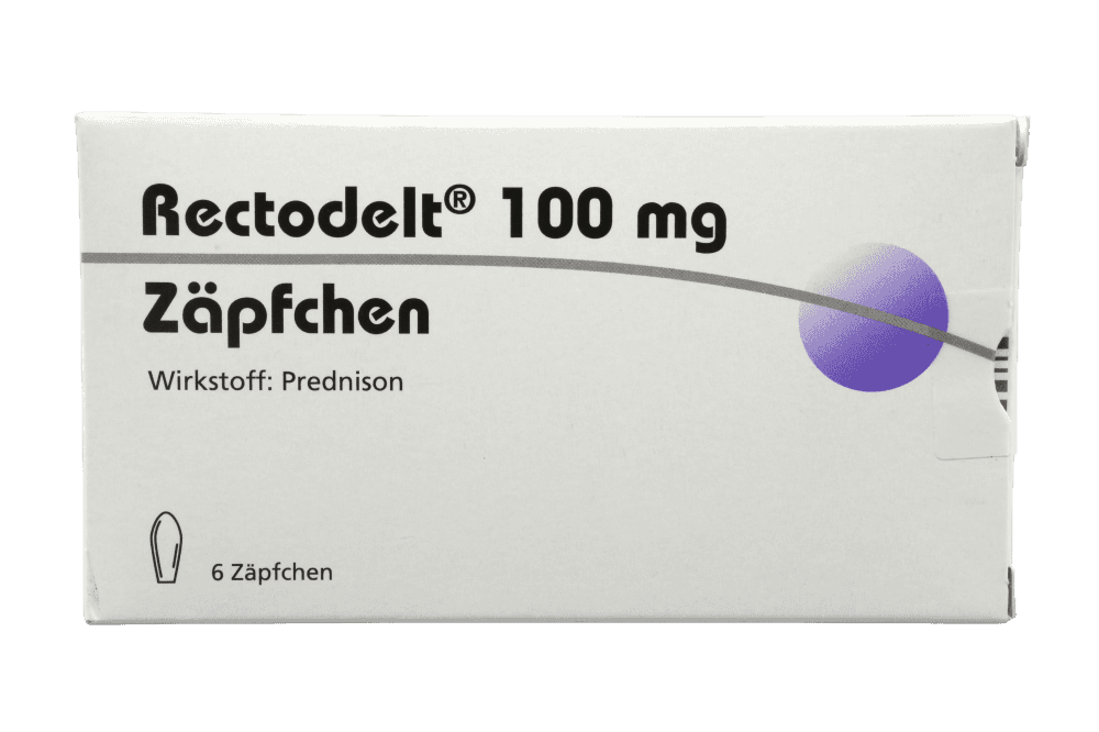 Rectodelt 100 mg Zäpfchen