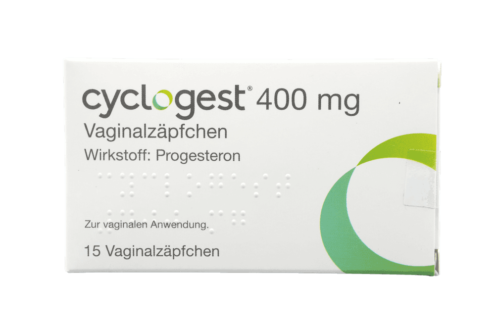 Cyclogest 400 mg Vaginalzäpfchen