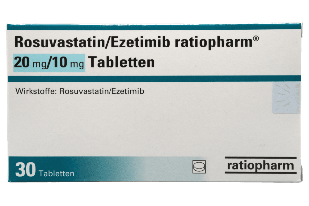 Rosuvastatin/Ezetimib ratiopharm 20 mg/10 mg Tabletten
