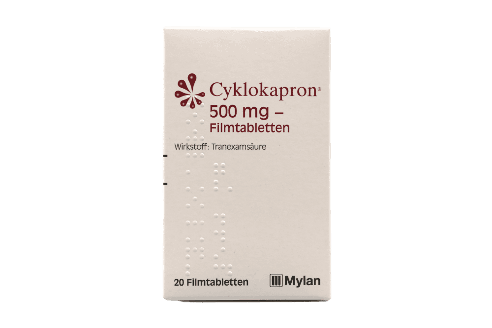 Cyklokapron 500 mg - Filmtabletten