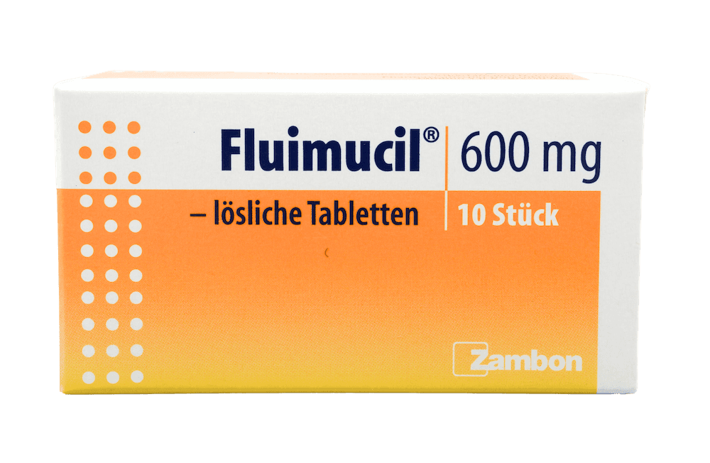 Fluimucil 600 mg - lösliche Tabletten