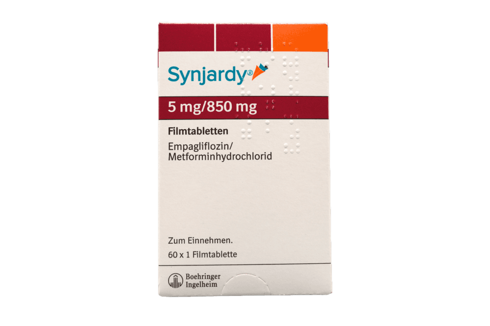 Synjardy 5 mg/850 mg Filmtabletten
