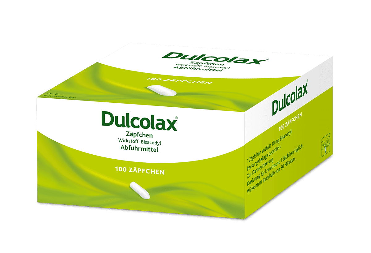 Dulcolax - Zäpfchen