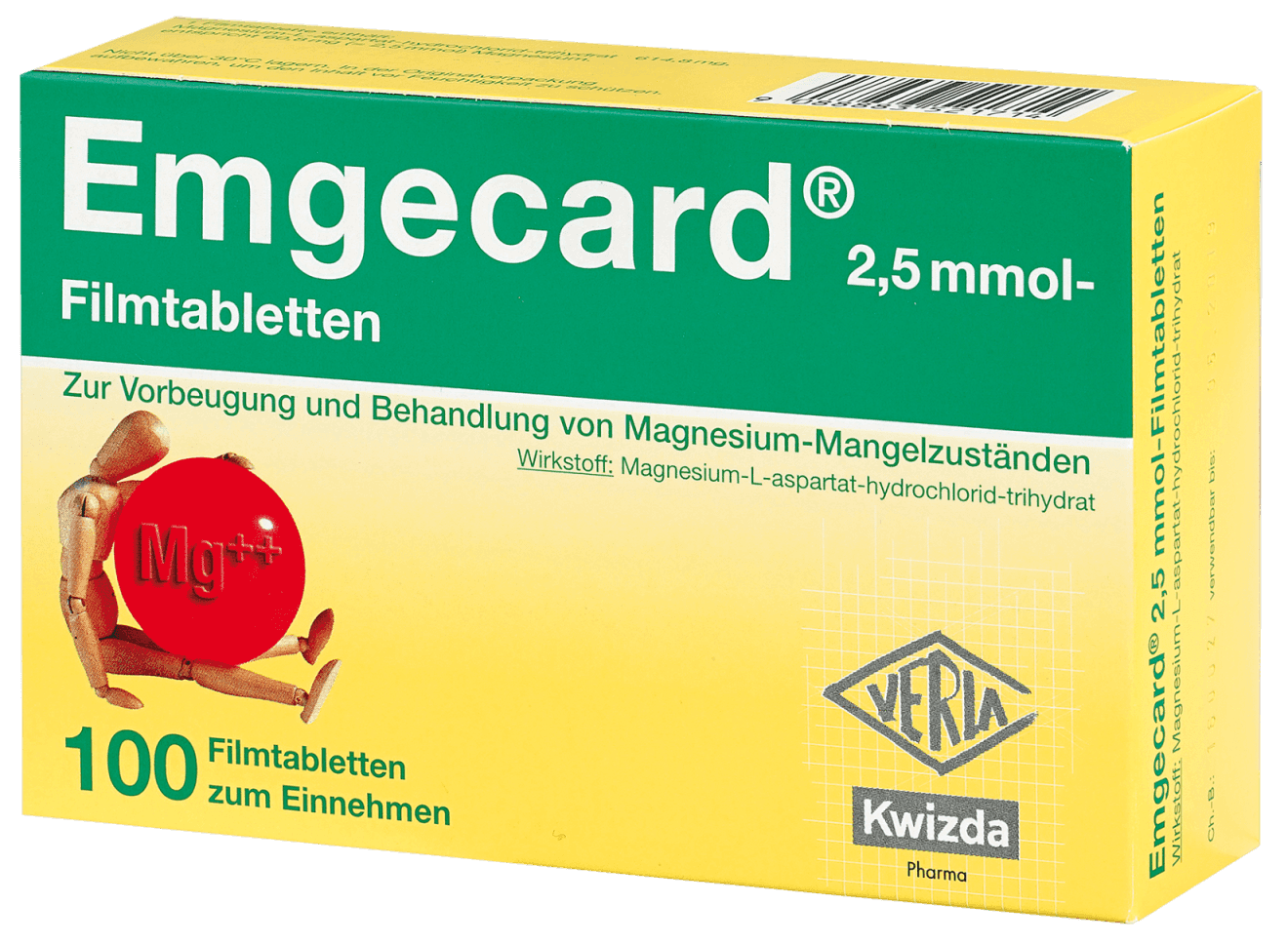 Emgecard 2,5 mmol - Filmtabletten