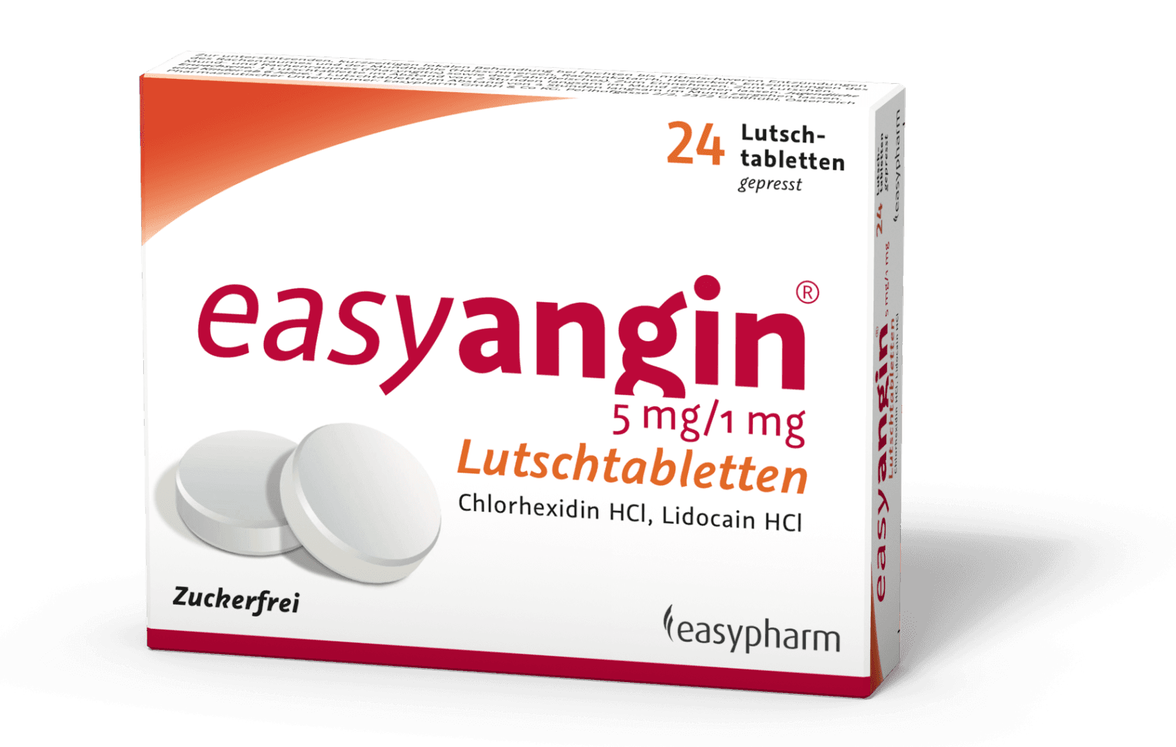 easyangin Mentholgeschmack 5mg/1mg Lutschtabletten