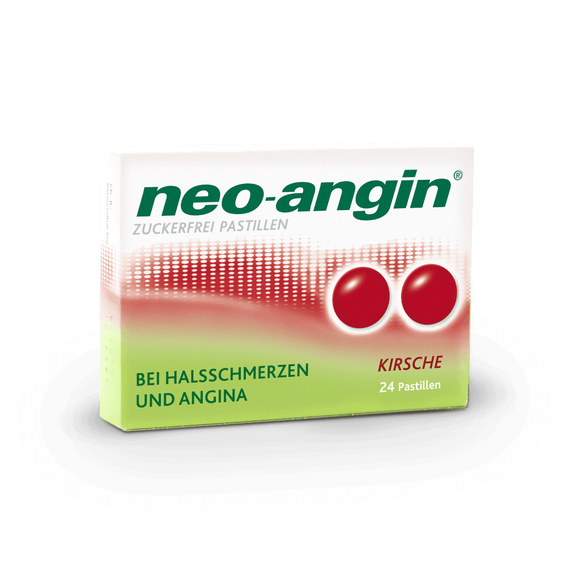 neo-angin Kirsche zuckerfrei - Pastillen