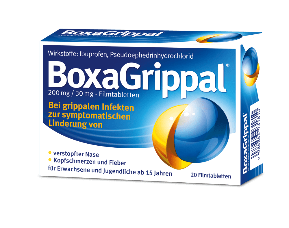 BoxaGrippal 200 mg/30 mg - Filmtabletten