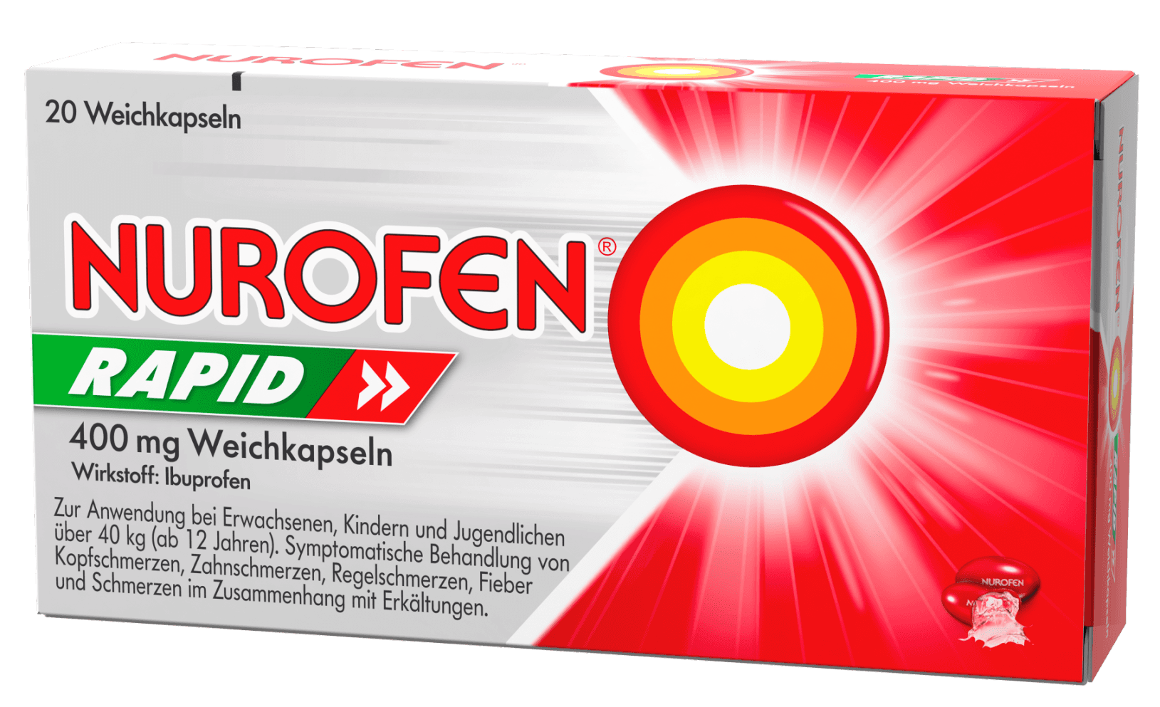 Nurofen rapid 400 mg Weichkapseln