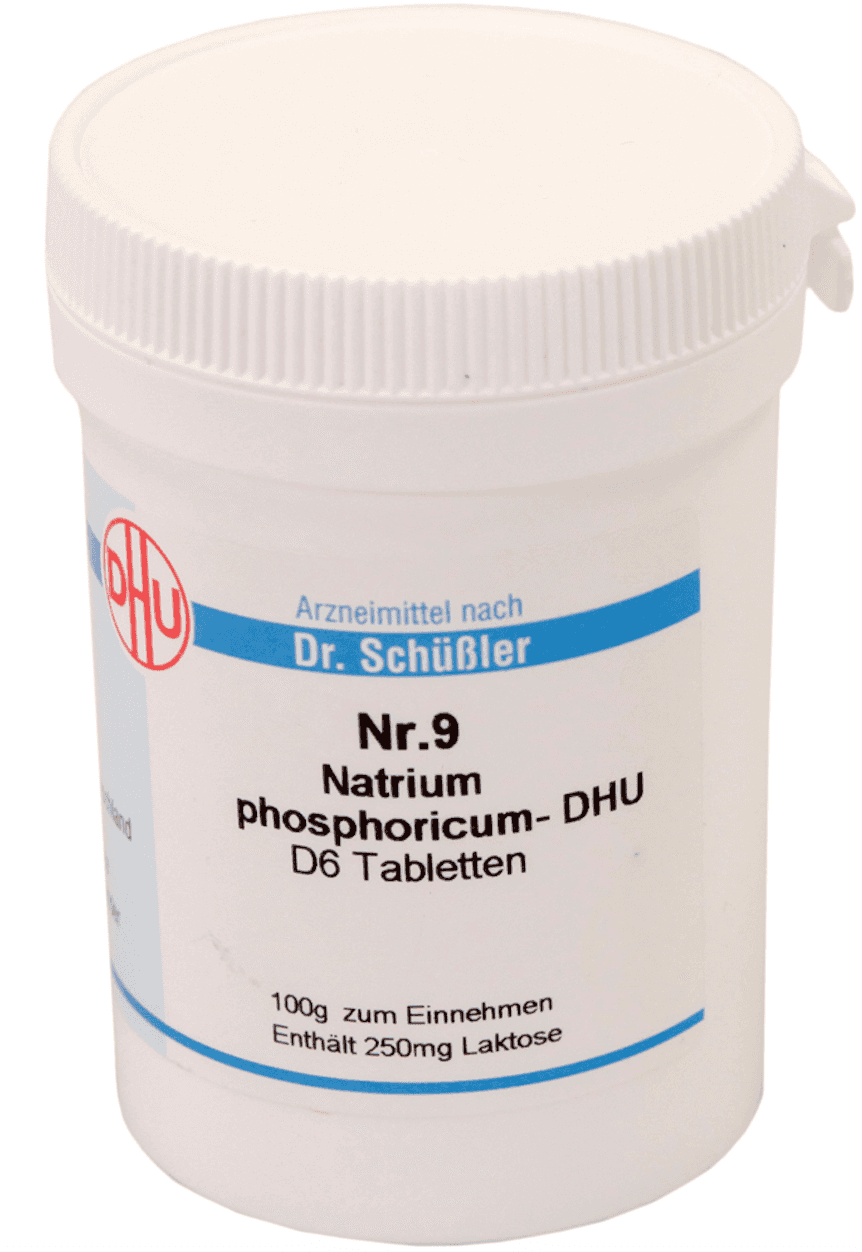 Nr. 9 Natrium phosphoricum D6 spag. Glückselig Tropfen