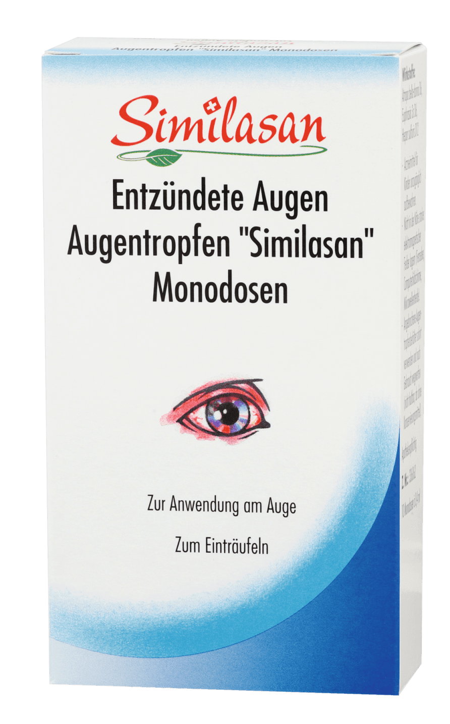 Entzündete Augen Augentropfen "Similasan" Monodosen