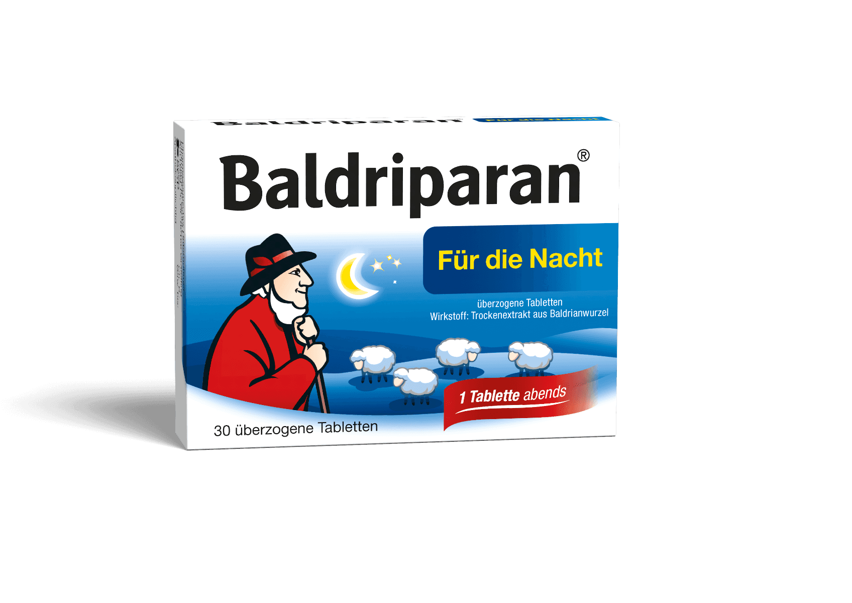 Baldriparan für die Nacht - überzogene Tabletten