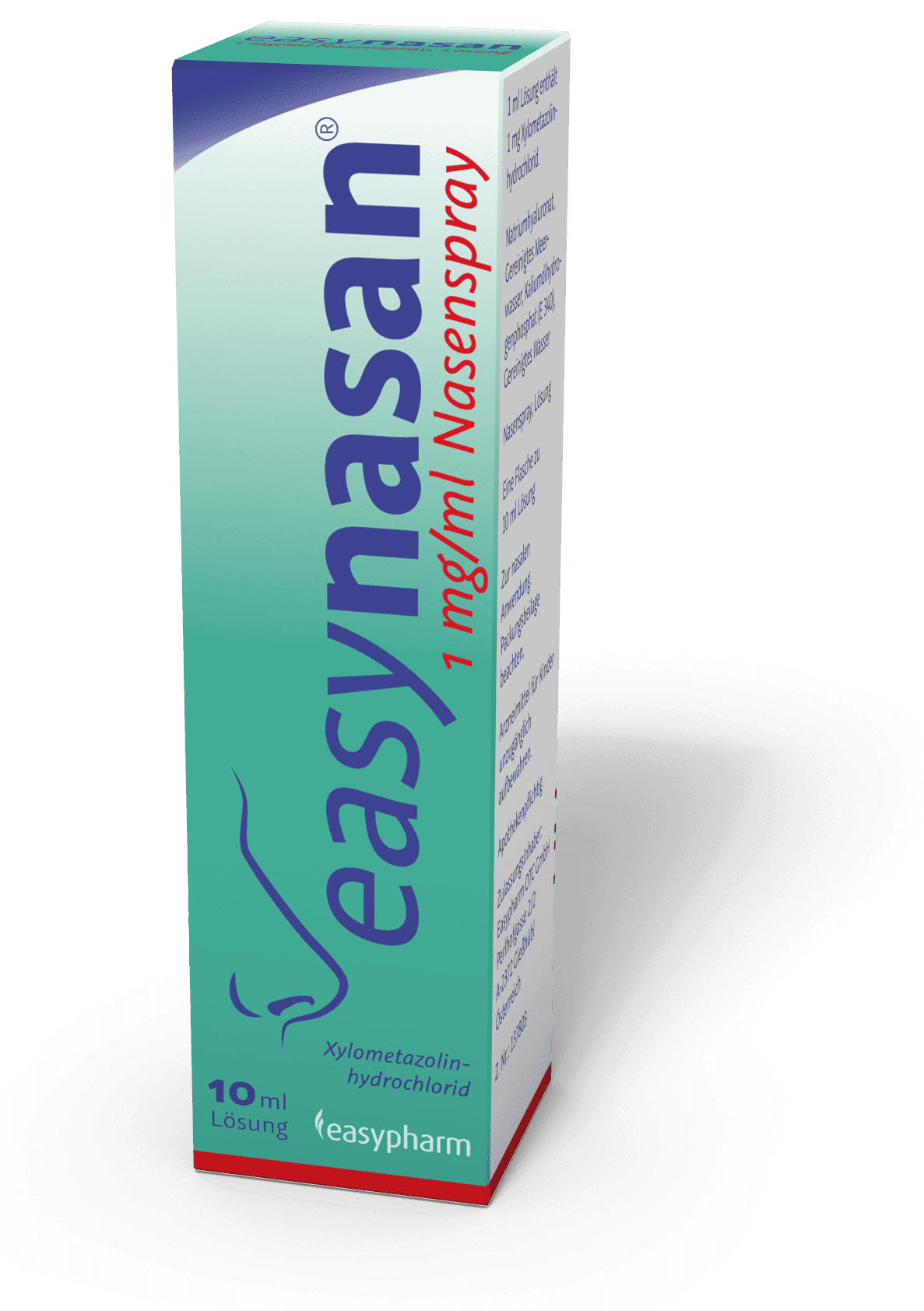 easynasan 1 mg/ml Nasenspray, Lösung
