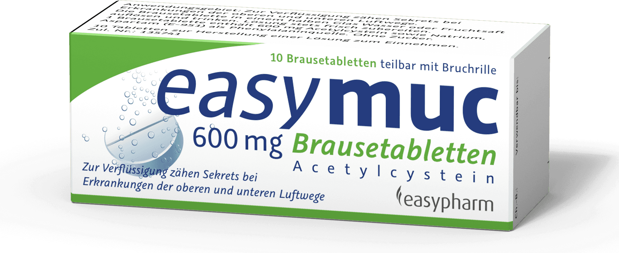 easymuc 600 mg Brausetabletten