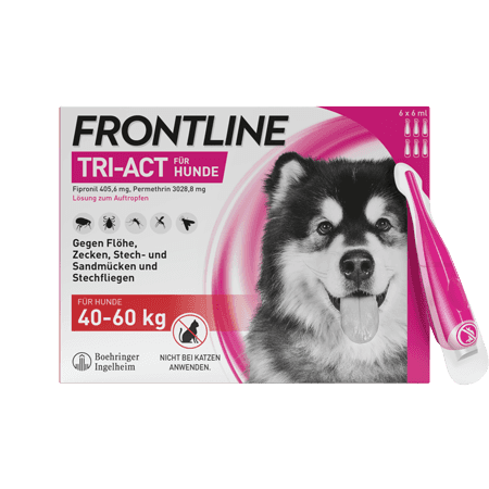 Frontline Tri-Act Lösung zum Auftropfen für Hunde 40-60 kg