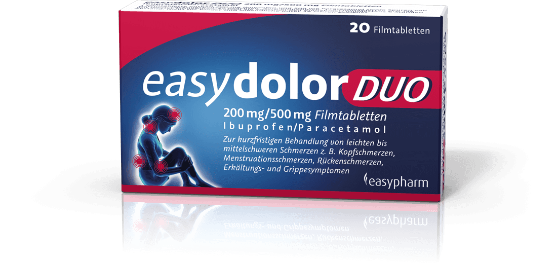 easydolor DUO 200 mg/500 mg Filmtabletten