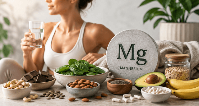 Magnesium Kapseln Nährstoffe Healthy Lifestyle