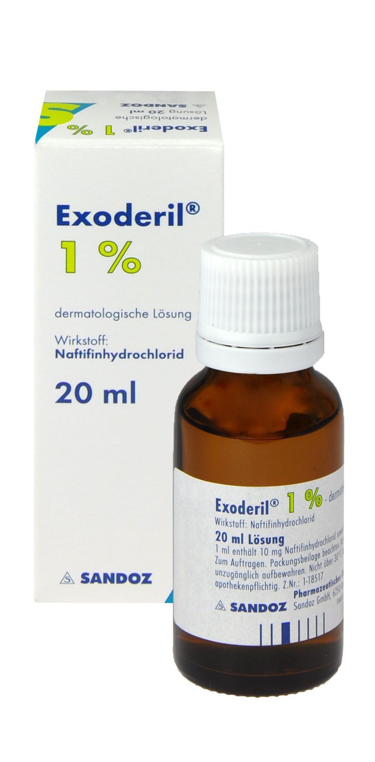 Exoderil 1% - dermatologische Lösung