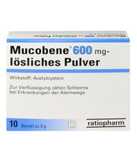Mucobene 600 mg - lösliches Pulver