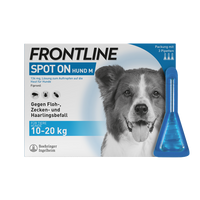 Frontline Spot on Hund M 134 mg Lösung zum Auftropfen auf die Haut für Hunde