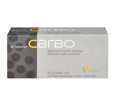 Carbo medicinalis "Sanova" - Tabletten