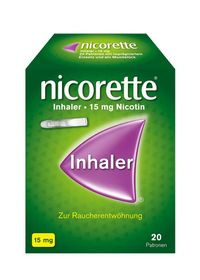 Nicorette 15 mg - Inhalationen zur Raucherentwöhnung