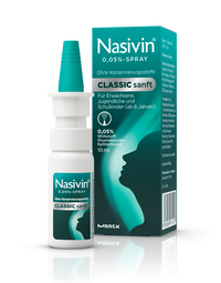 Nasivin Classic sanft  0,05 % - Spray