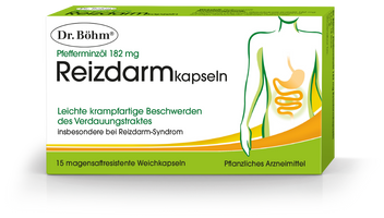 Dr. Böhm Pfefferminzöl 182 mg Reizdarmkapseln