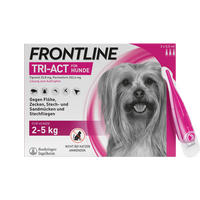 Frontline Tri-Act Lösung zum Auftropfen für Hunde 2-5 kg